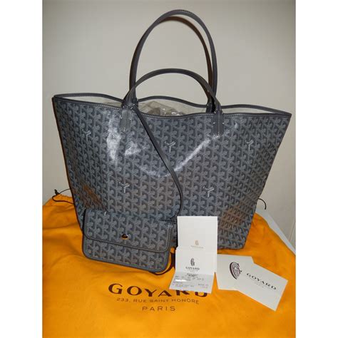 sac goyard saint louis gris|Saint Louis GM Bag .